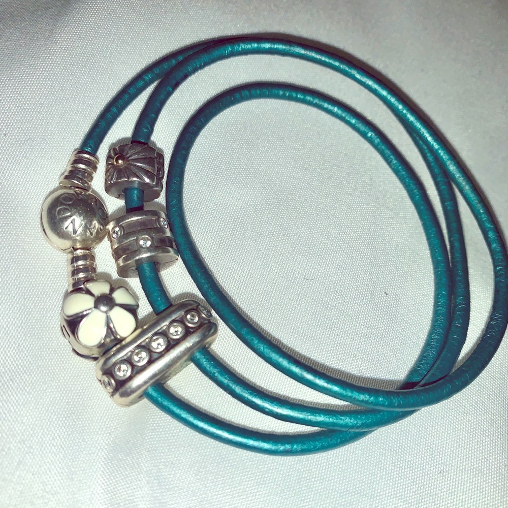 Pandora Bracelet without Charm Clips